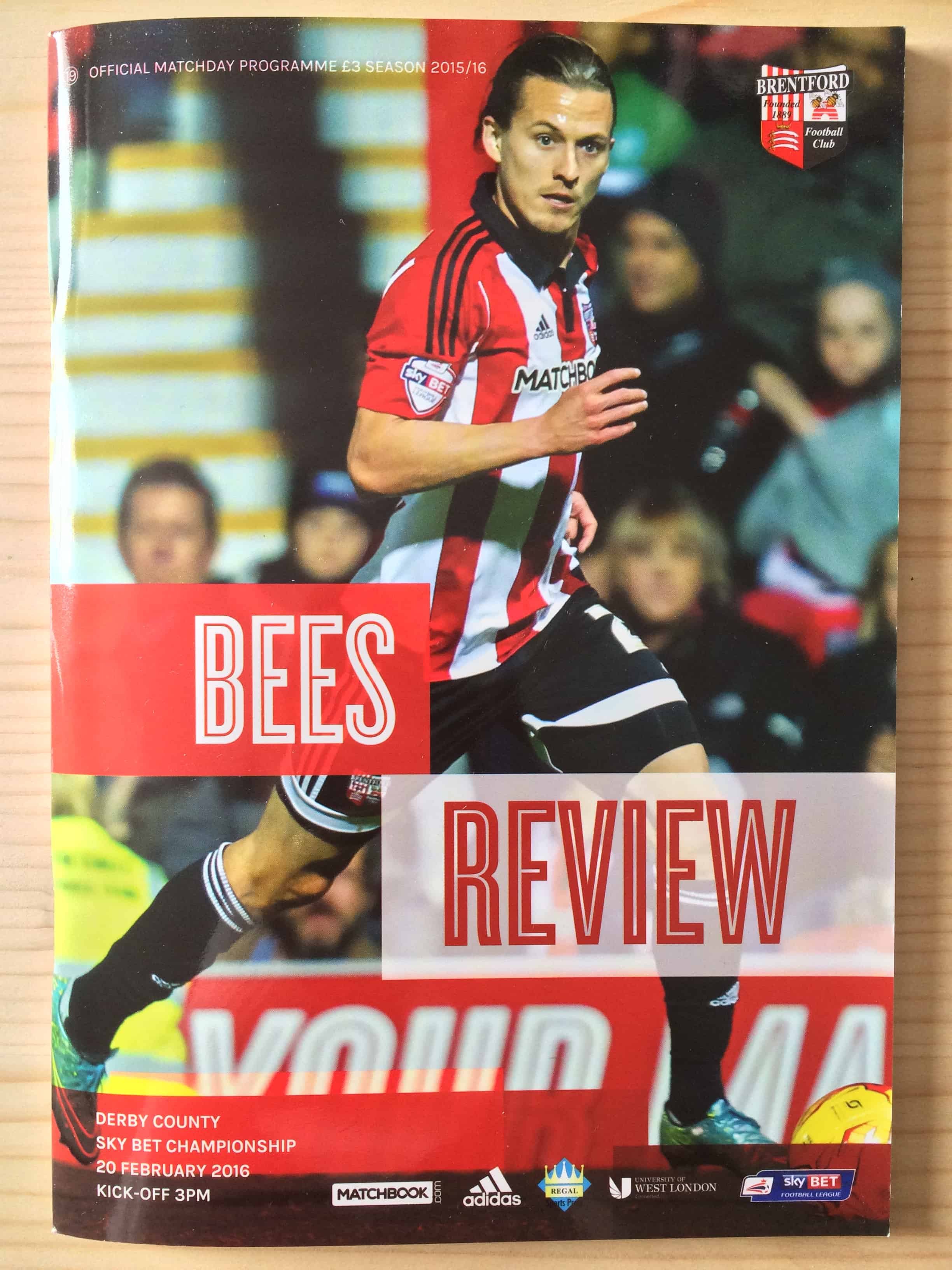 Brentford FC v Derby County FC